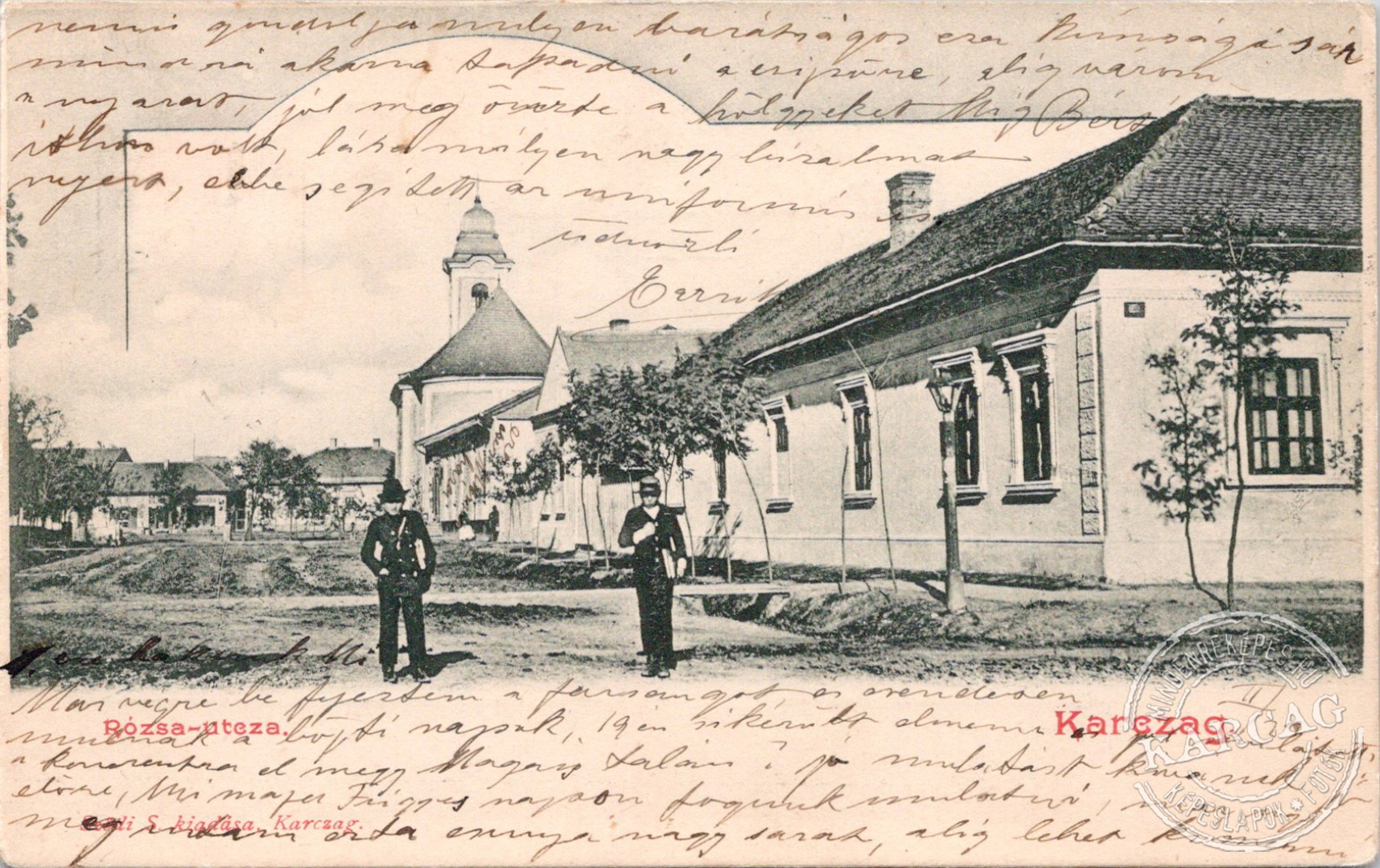 Rózsa-utcza. Karczag.