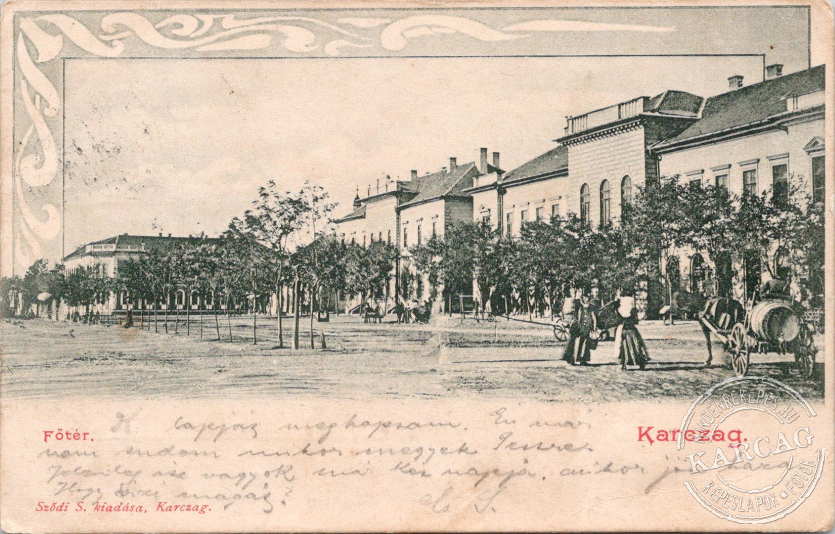Főtér. Karczag.