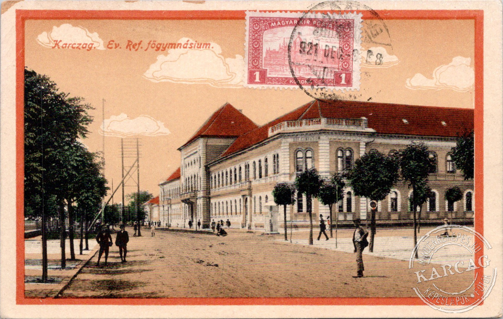 Karczag. Ref. Főgymnásium.
