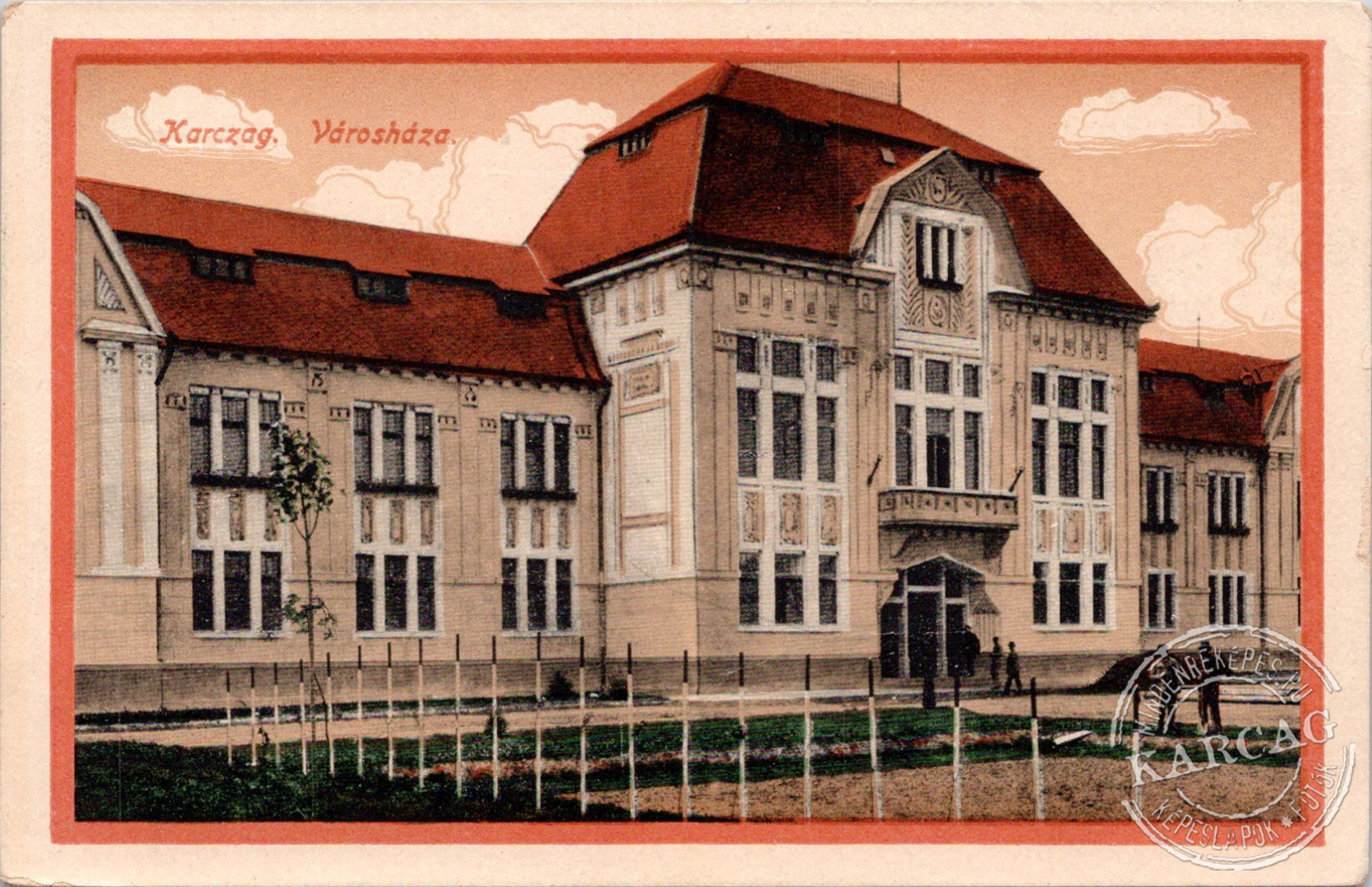 Karczag. Városháza.