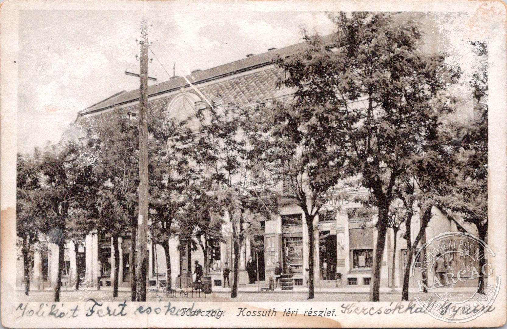 Karczag. Kossuth téri részlet.
