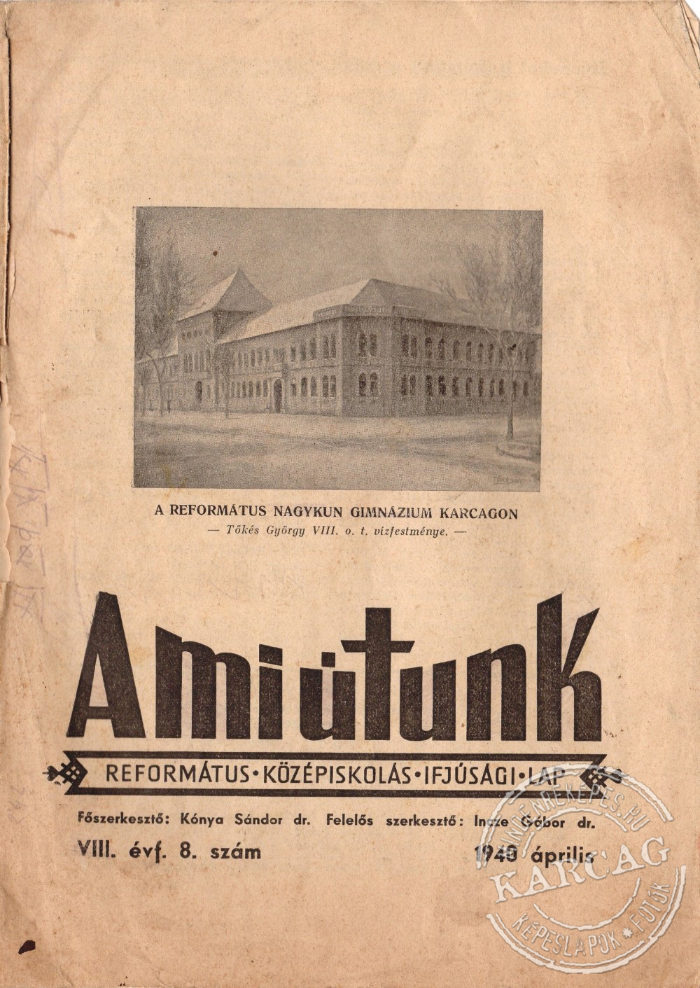 A mi útunk - 1940 április