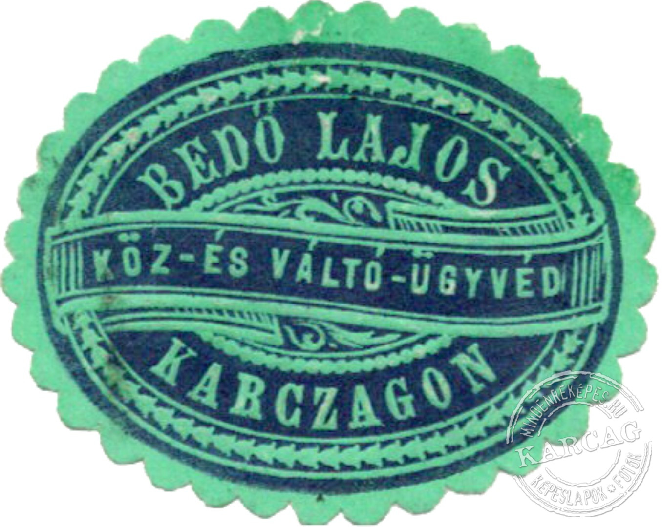 Bedő Lajos levélzárója