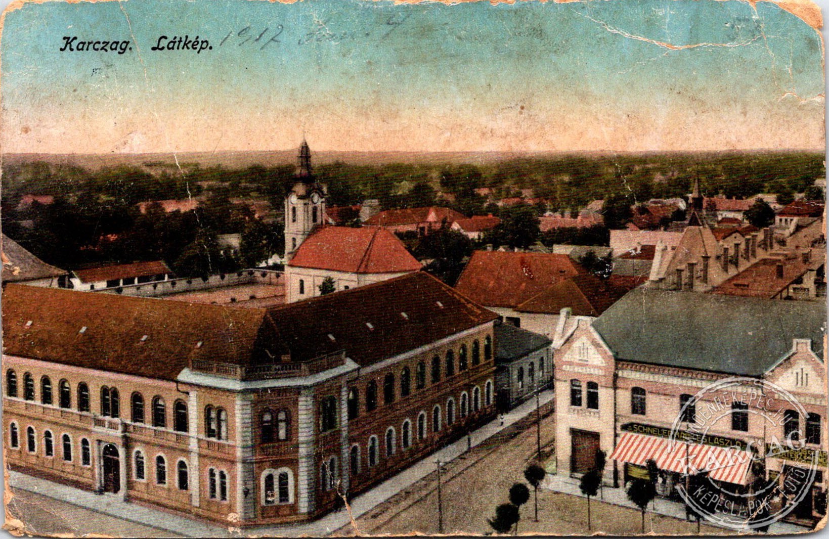 Karczag. Látkép.