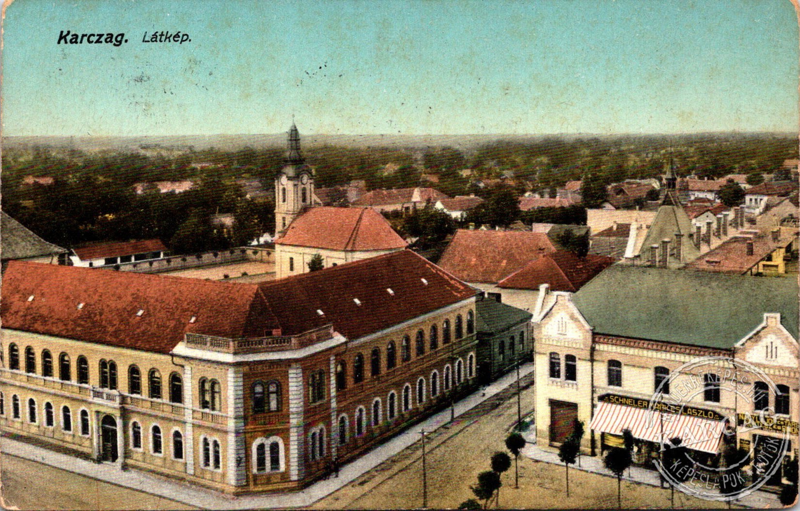 Karczag. Látkép.