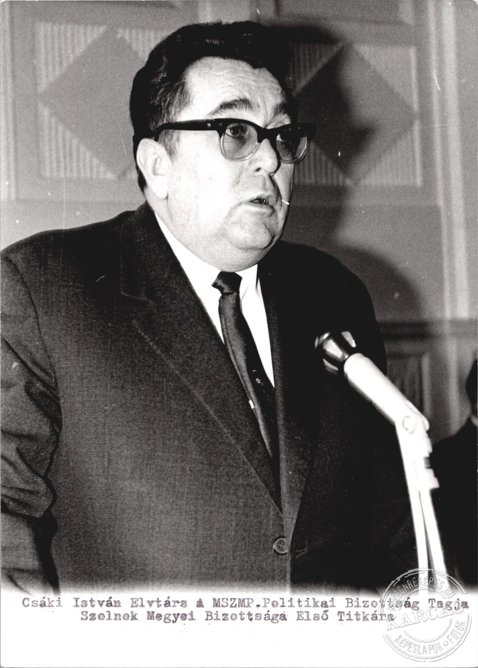 Csáki István elvtárs
