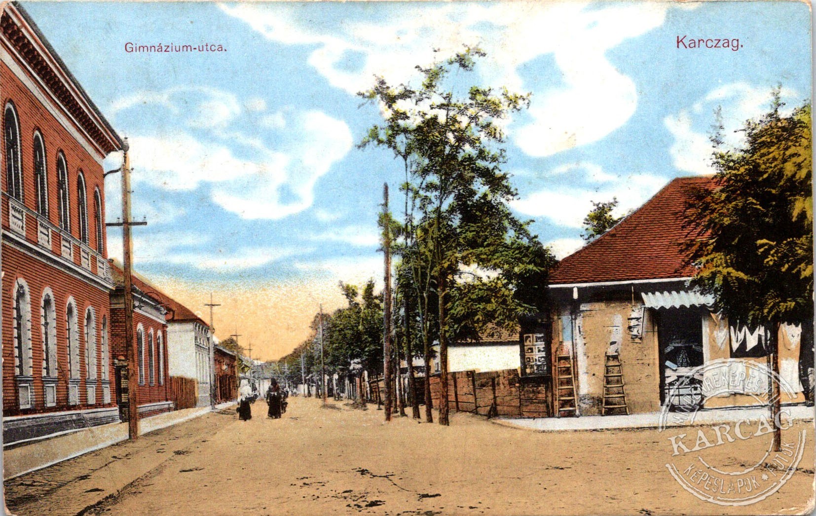 Gimnázium-utca. Karczag.