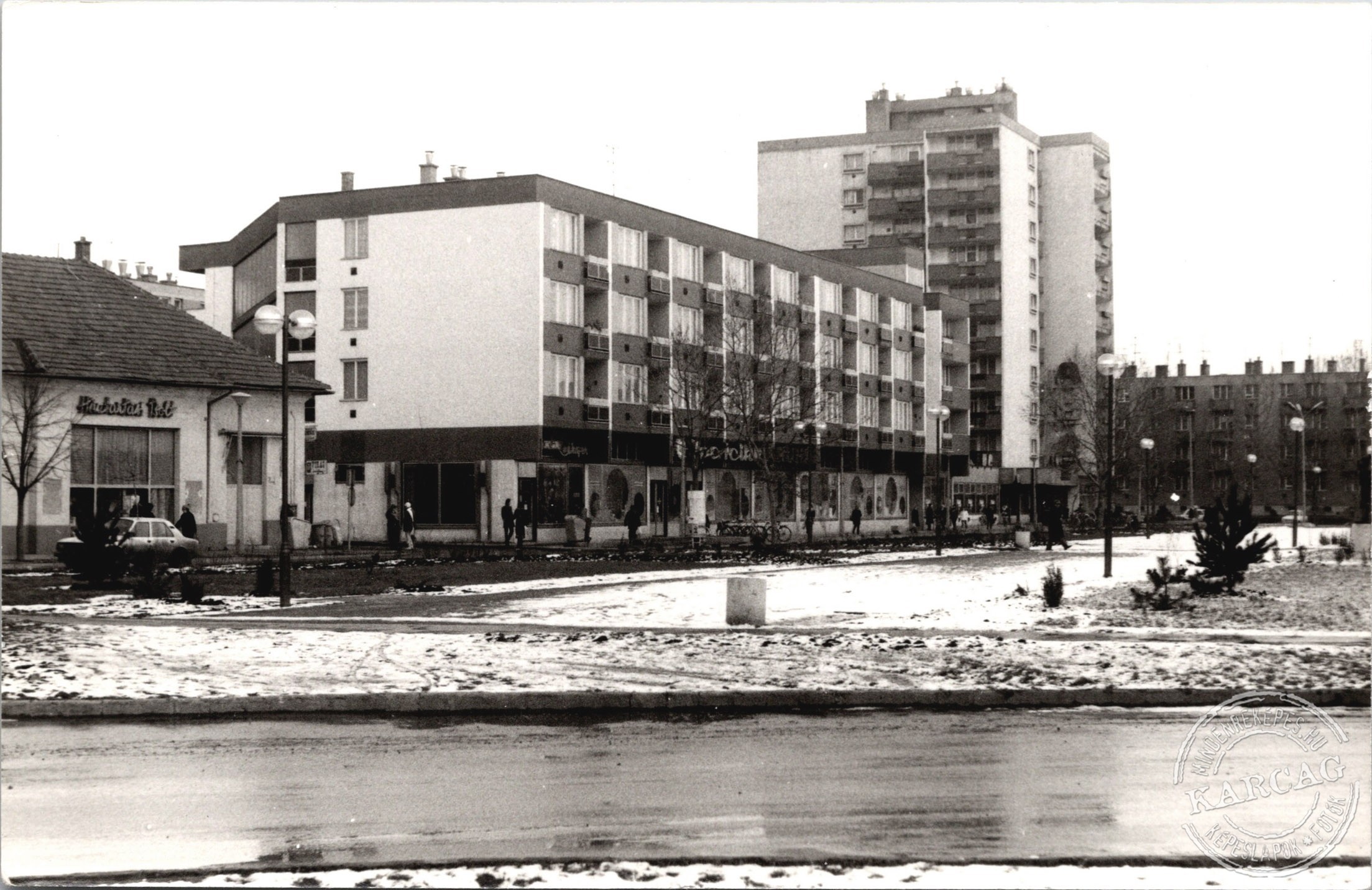 A tér télen