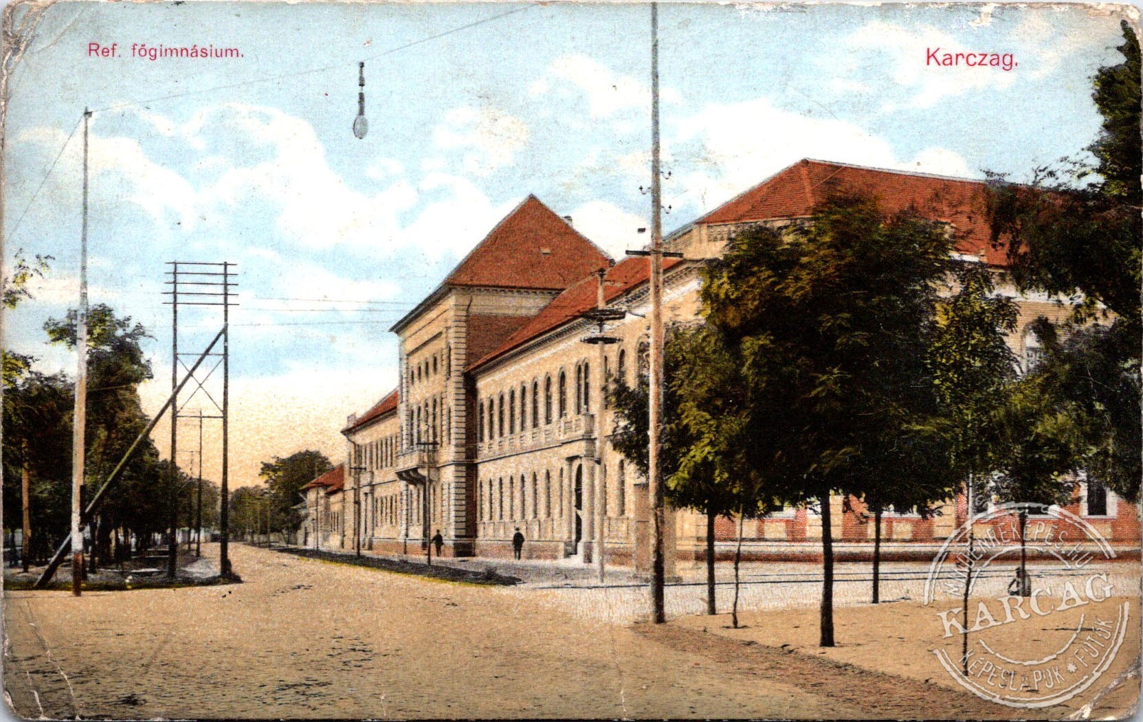Ref. főgimnásium. Karczag.