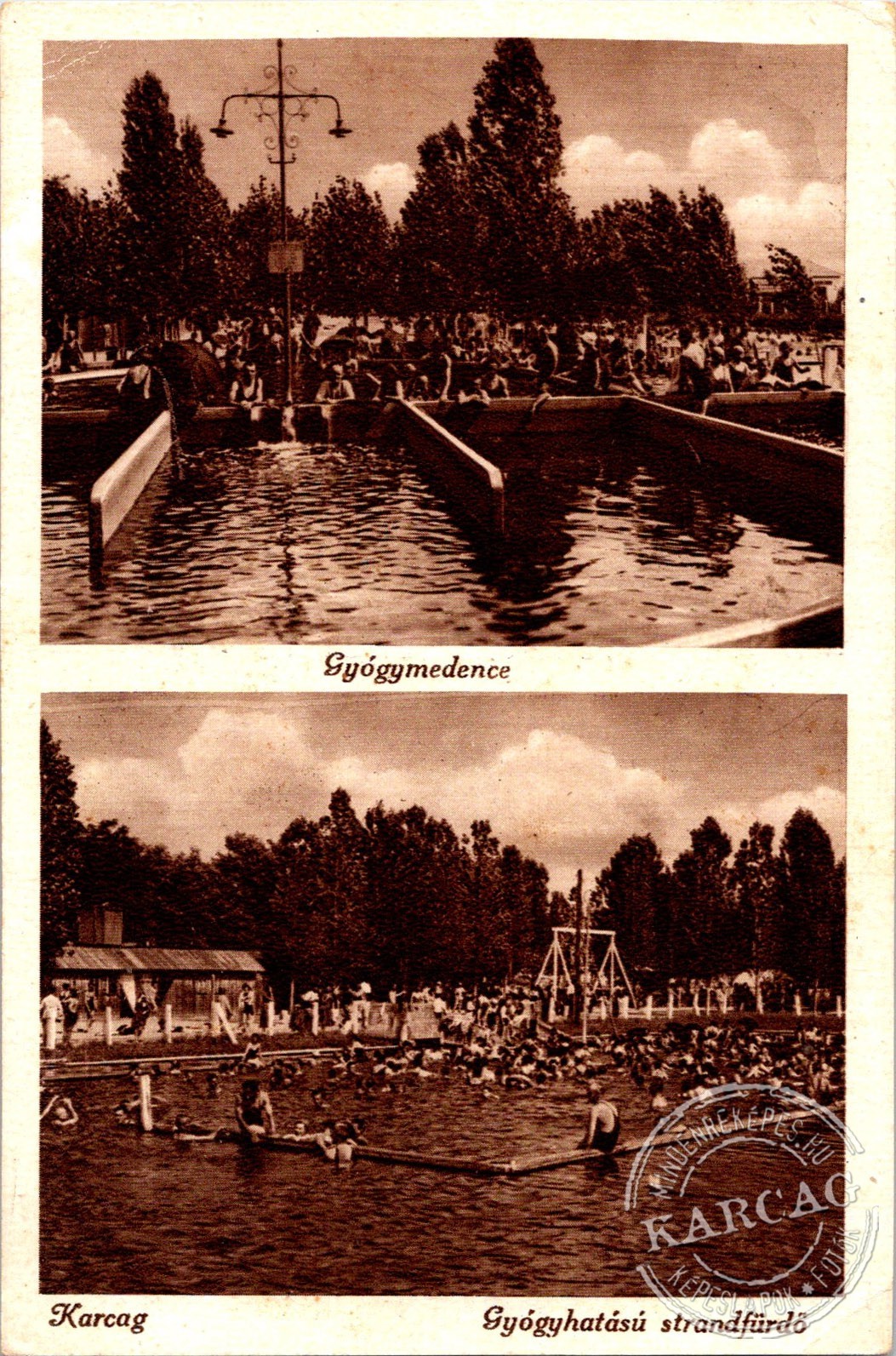 Gyógymedence, Gyógyhatású strandfürdő