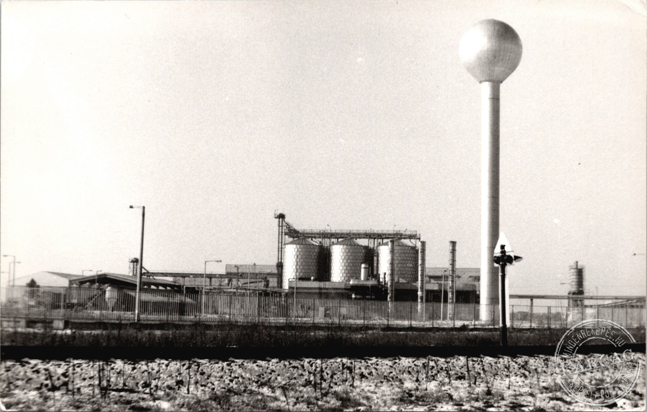 A gyártelep