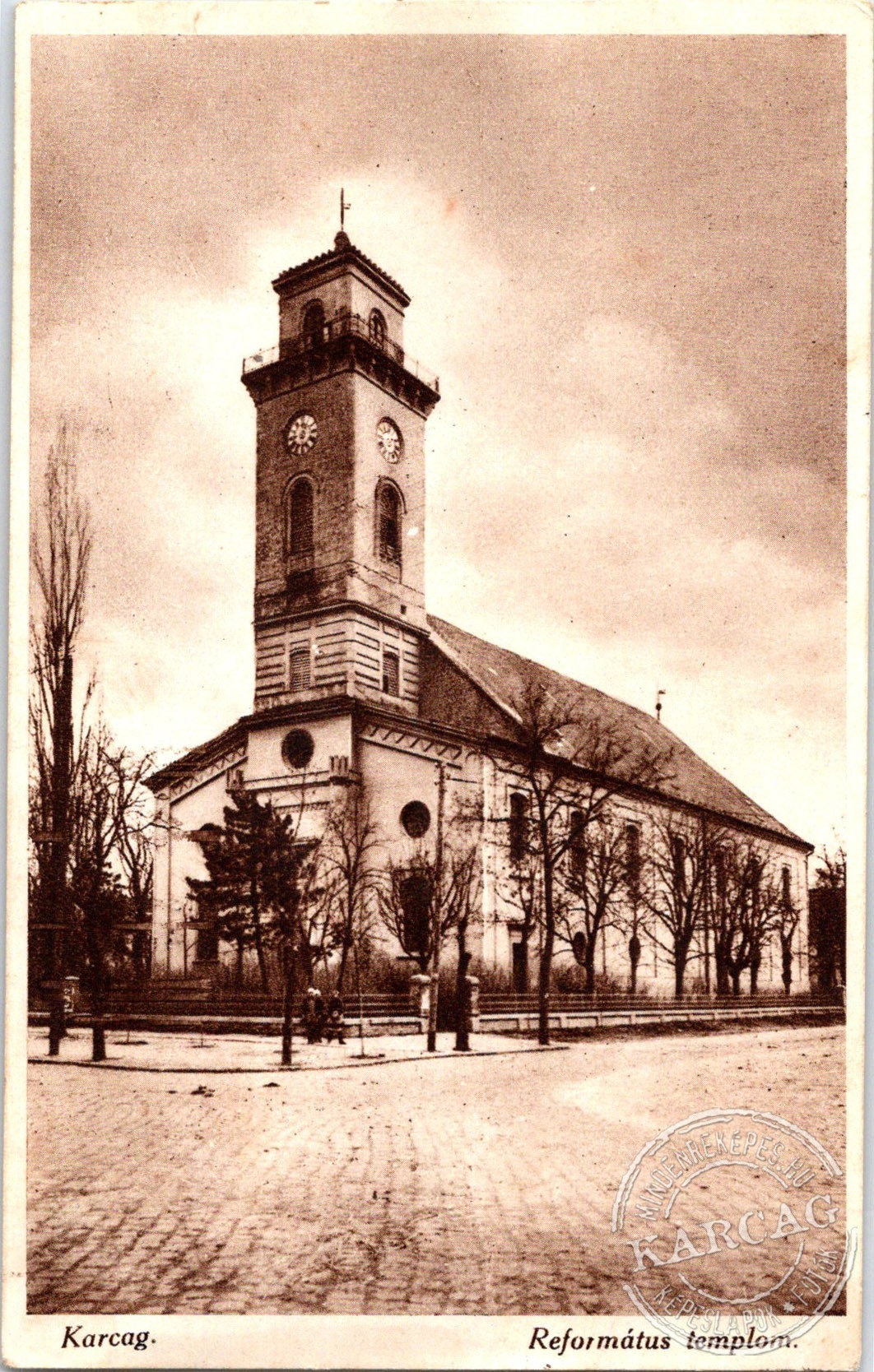 Karcag. Református templom.