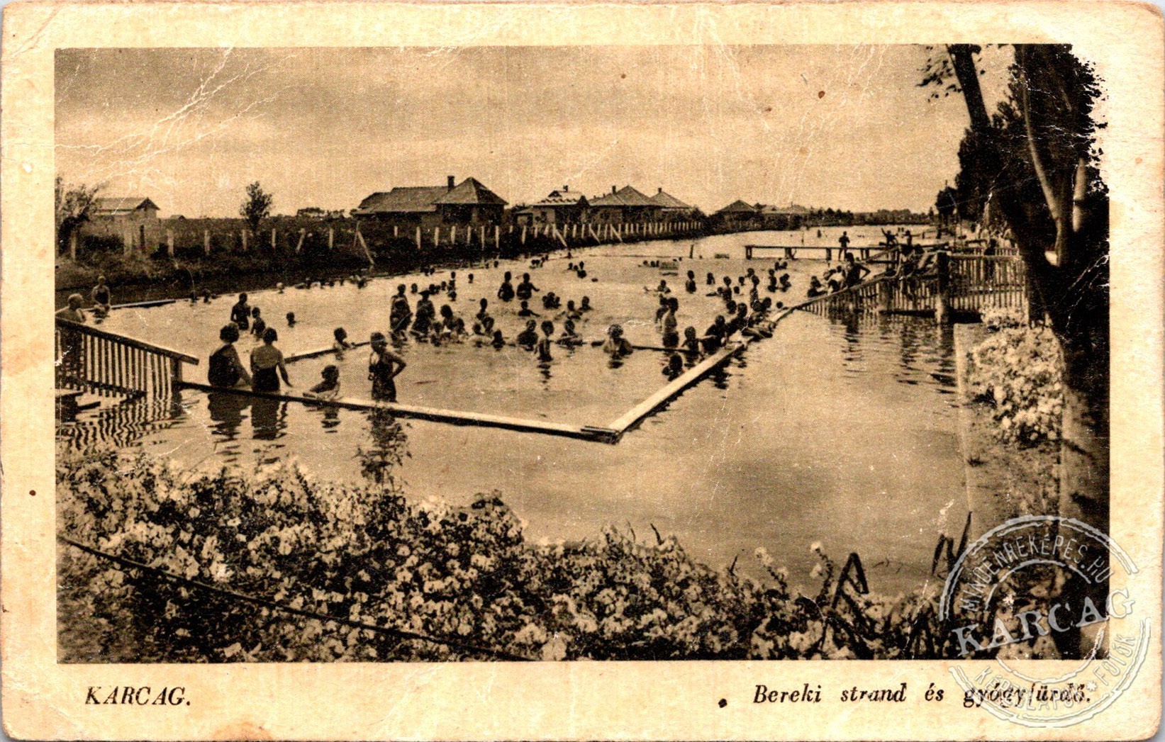 KARCAG. Bereki strand és gyógyfürdő.