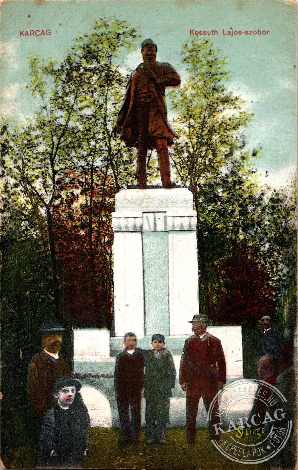 KARCAG - Kossuth Lajos-szobor