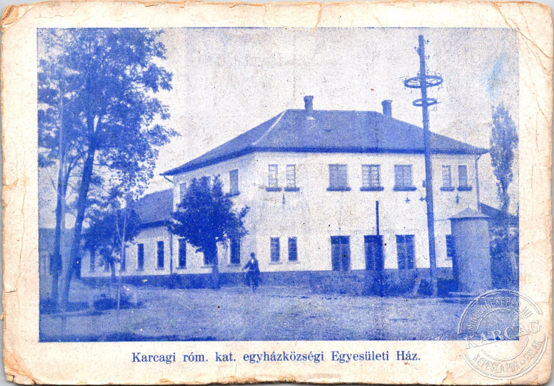 Karcagi róm. kat. egyházközségi Egyesületi Ház.