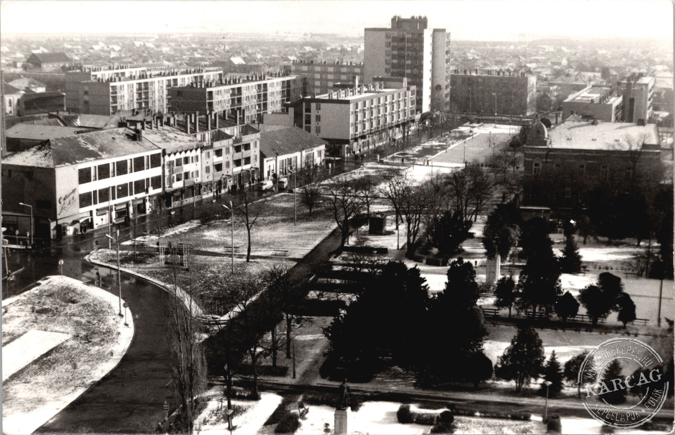 Téli látképsorozat 1985-ből