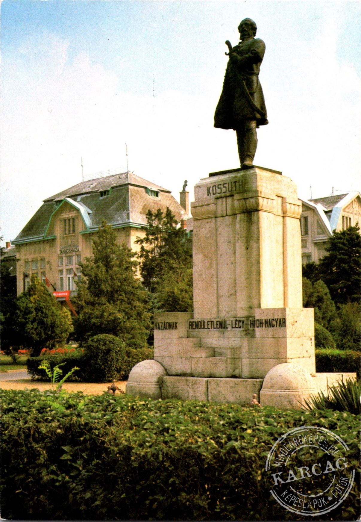 KARCAG. Kossuth Lajos-szobor (Horvay János: 1873-1944)