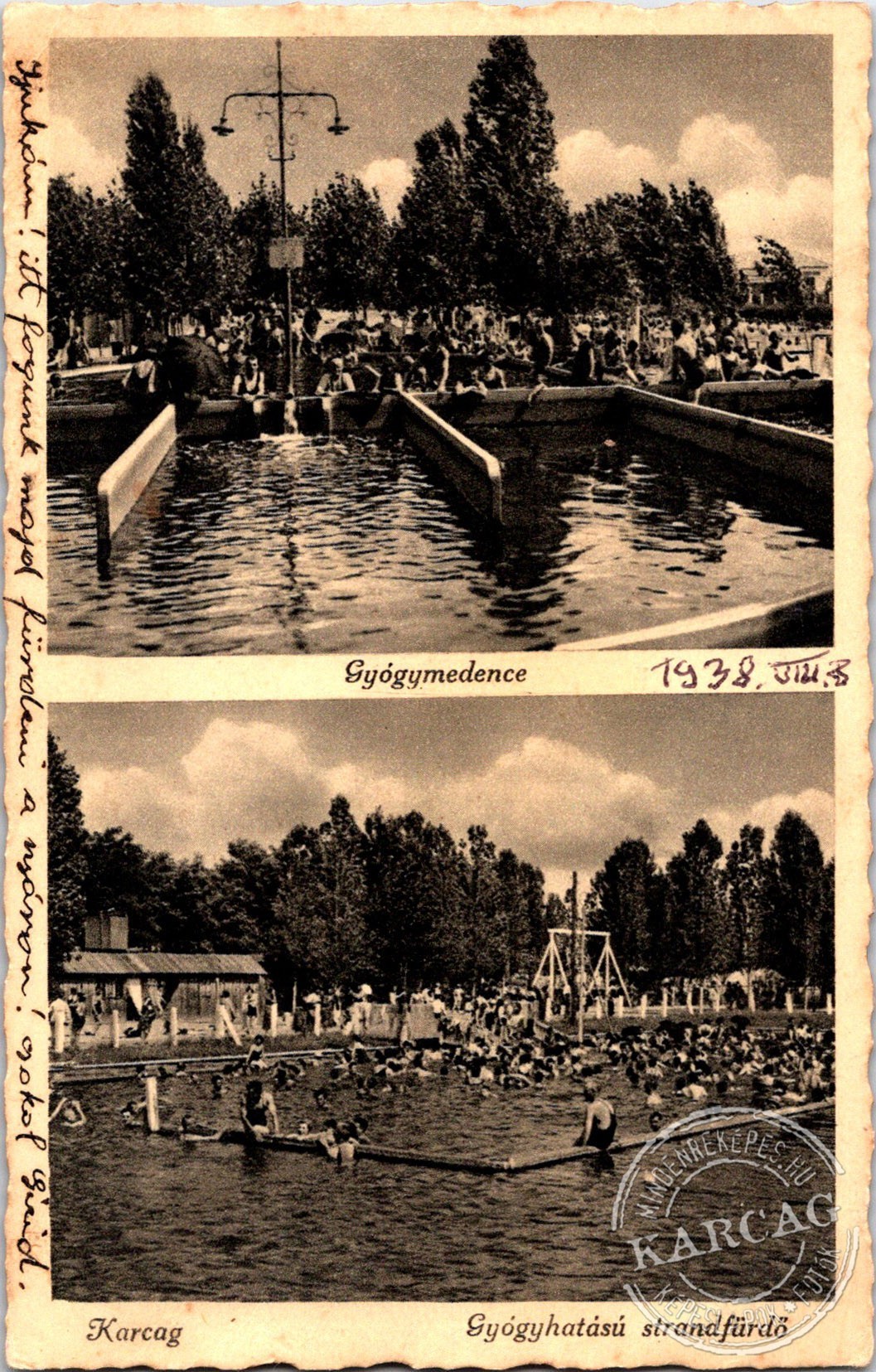 Gyógymedence, Gyógyhatású strandfürdő