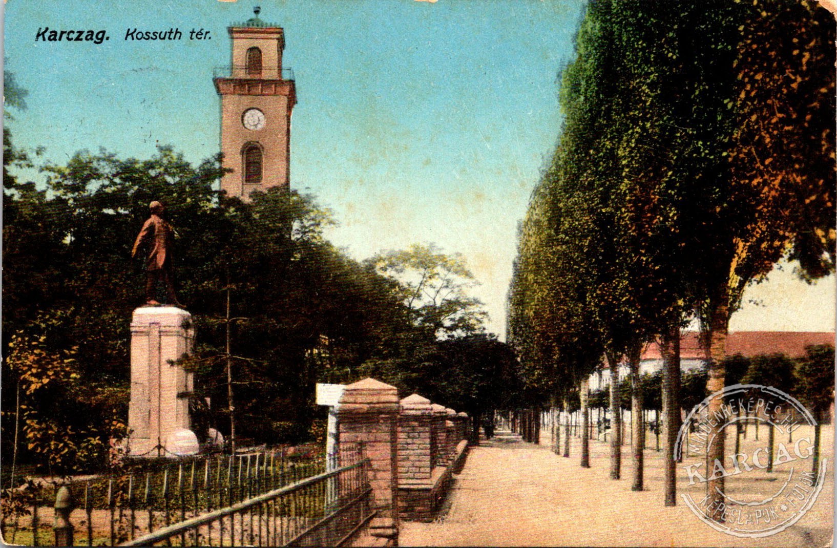 Karczag. Kossuth tér.