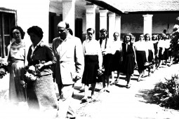 Ballagás a Vasút utcai iskolában 1959-ben