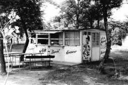 Pavilon a strandon