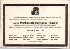 Munkaszolgálatovszky Timahér
