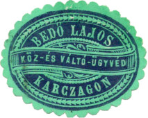 Bedő Lajos levélzárója