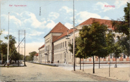 Ref. főgimnásium. Karczag.