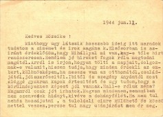 Egy munkaszolgálatos levelezőlapja