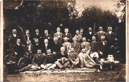 Karcag - Mezőgazdasági szakiskola, csoportkép