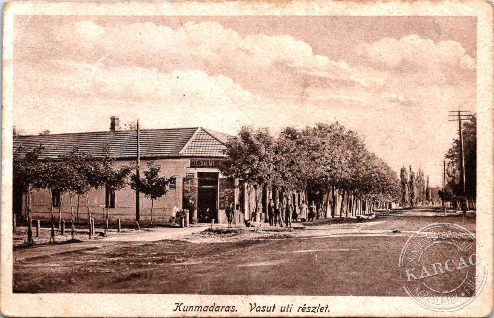 Kunmadaras. Vasut uti részlet.