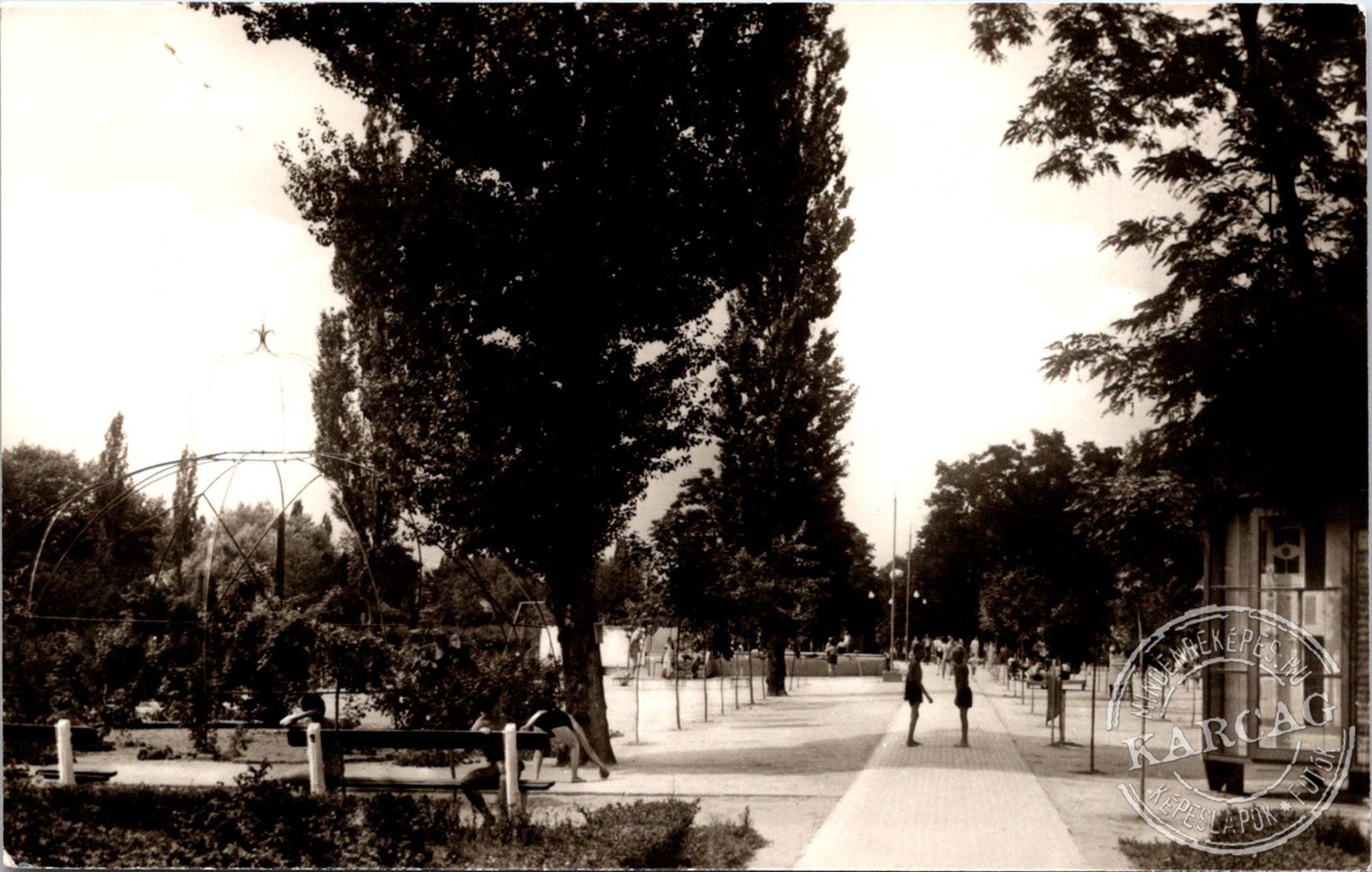 BEREKFÜRDŐ Fürdő parkja