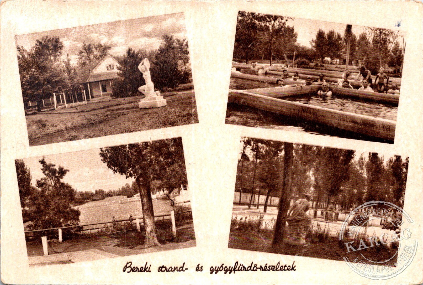 Bereki strand- és gyógyfürdő részletek