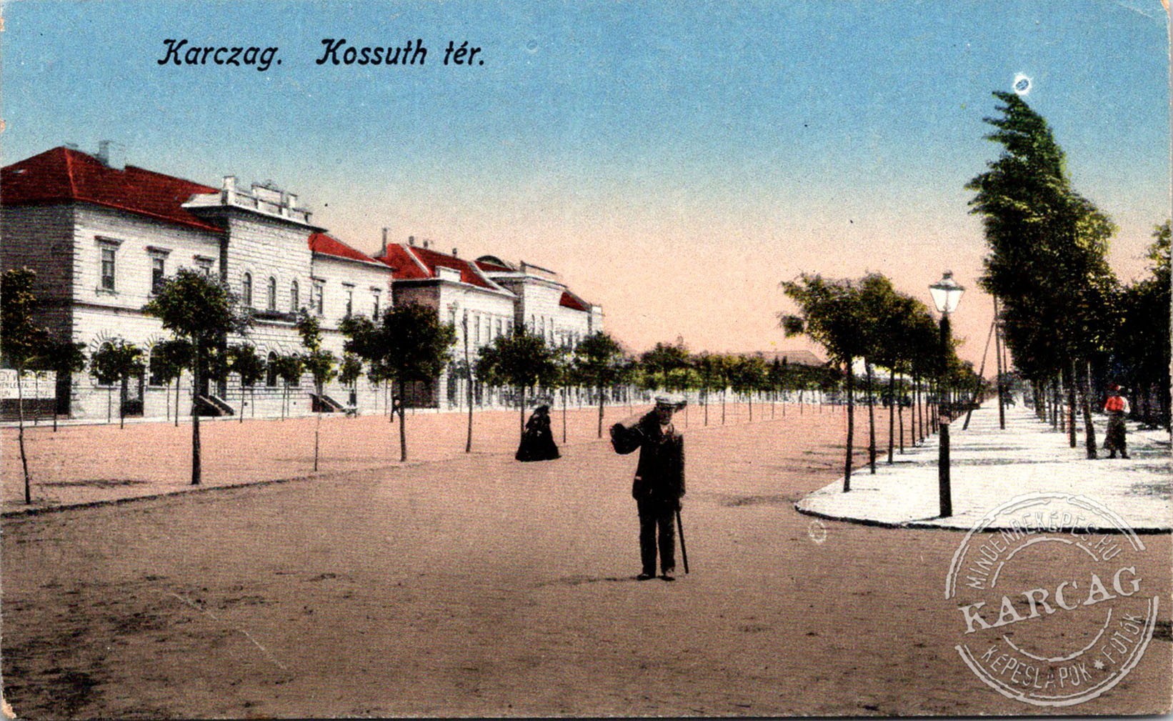 Karczag. Kossuth tér.