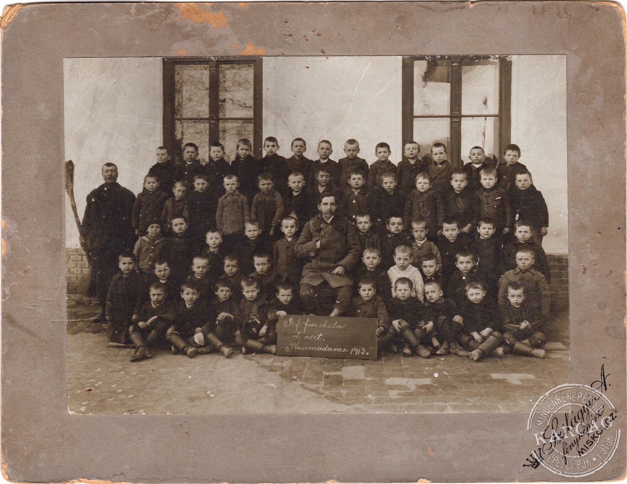 Kunmadarasi elsősök 1913-ból