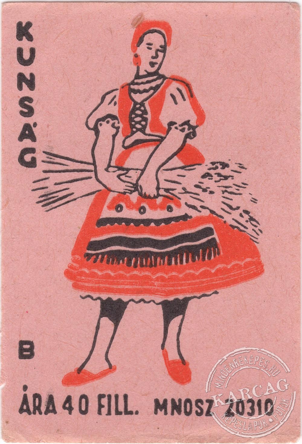 Kun leány