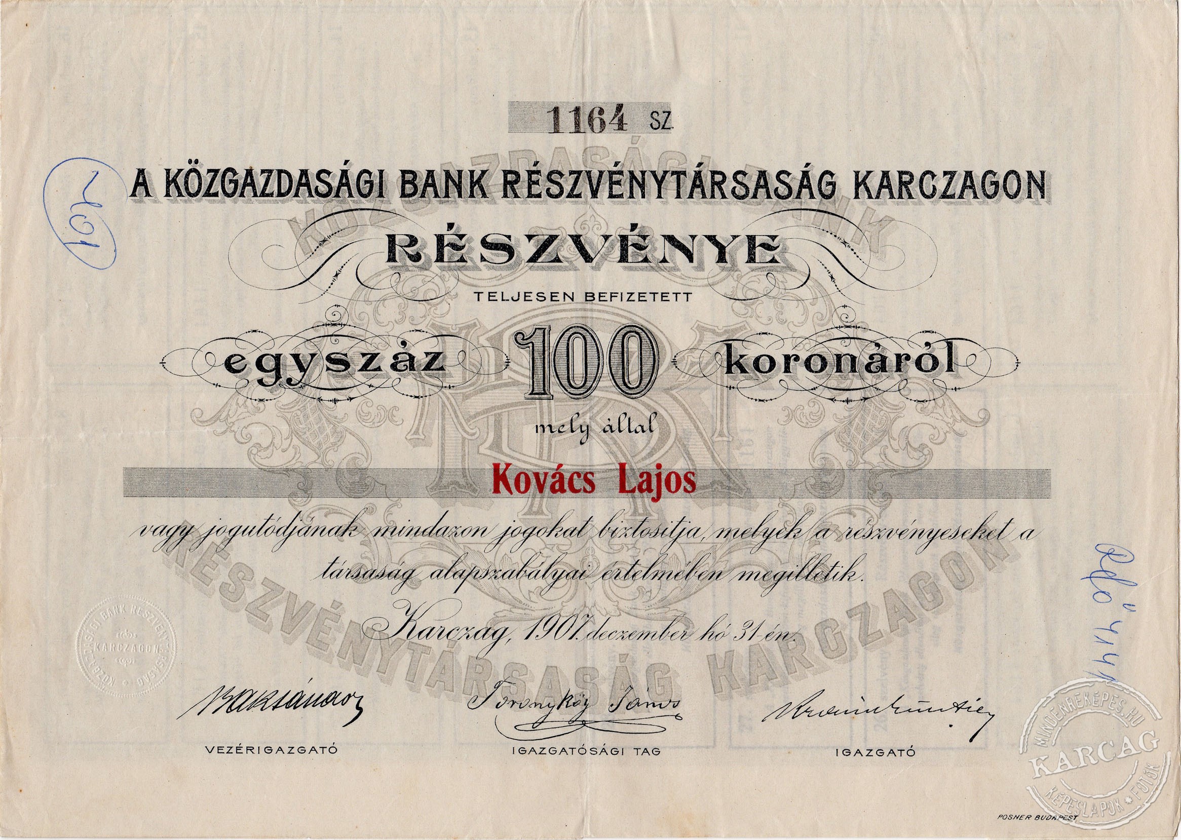 Részvény