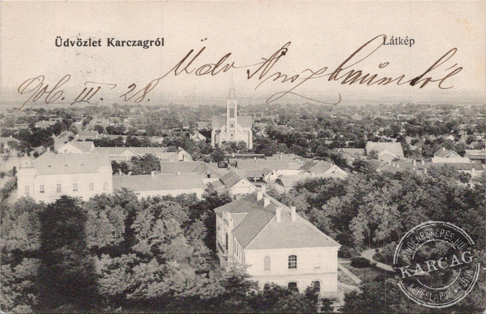 Üdvözlet Karczagról - Látkép