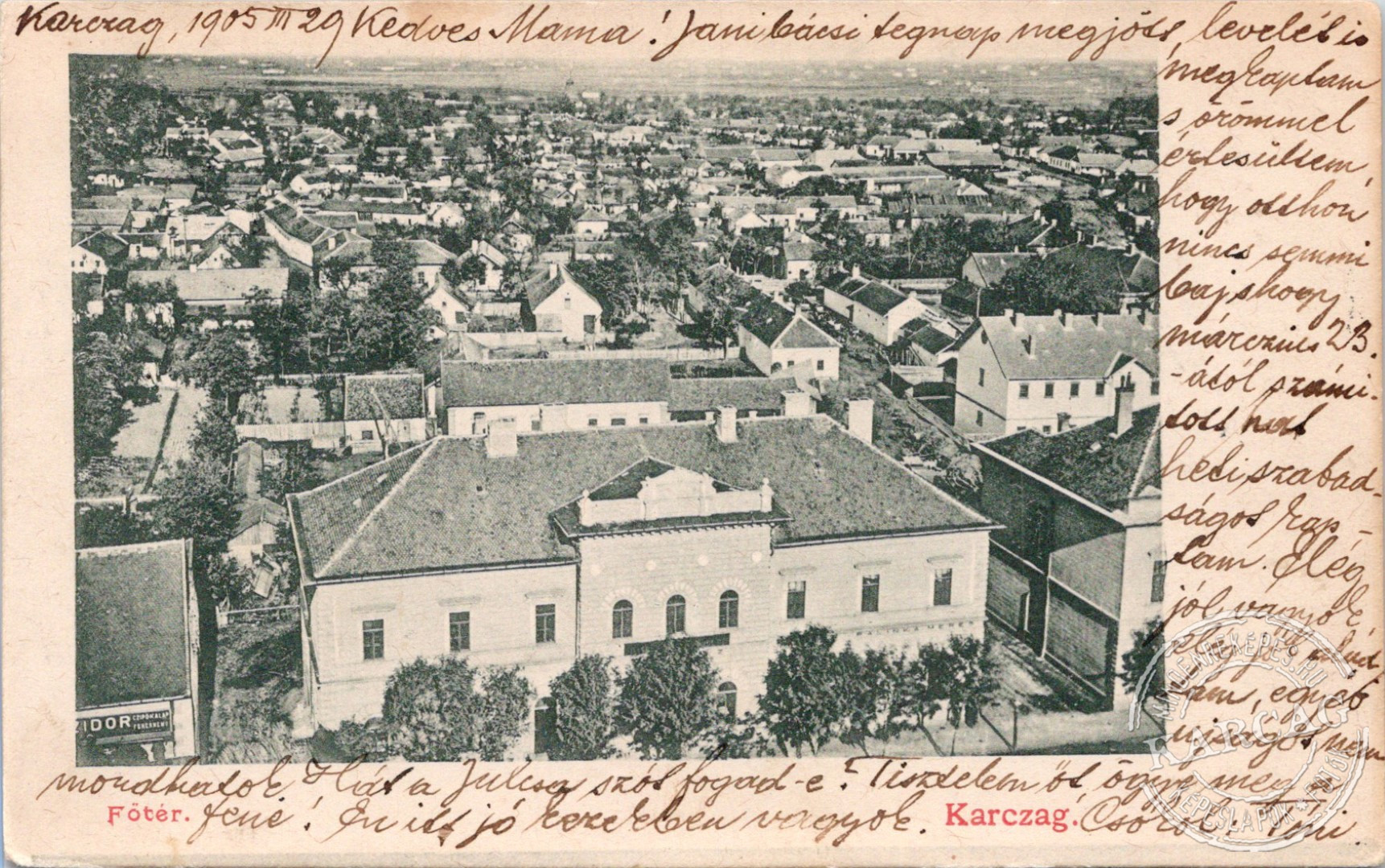 Főtér. Karczag.
