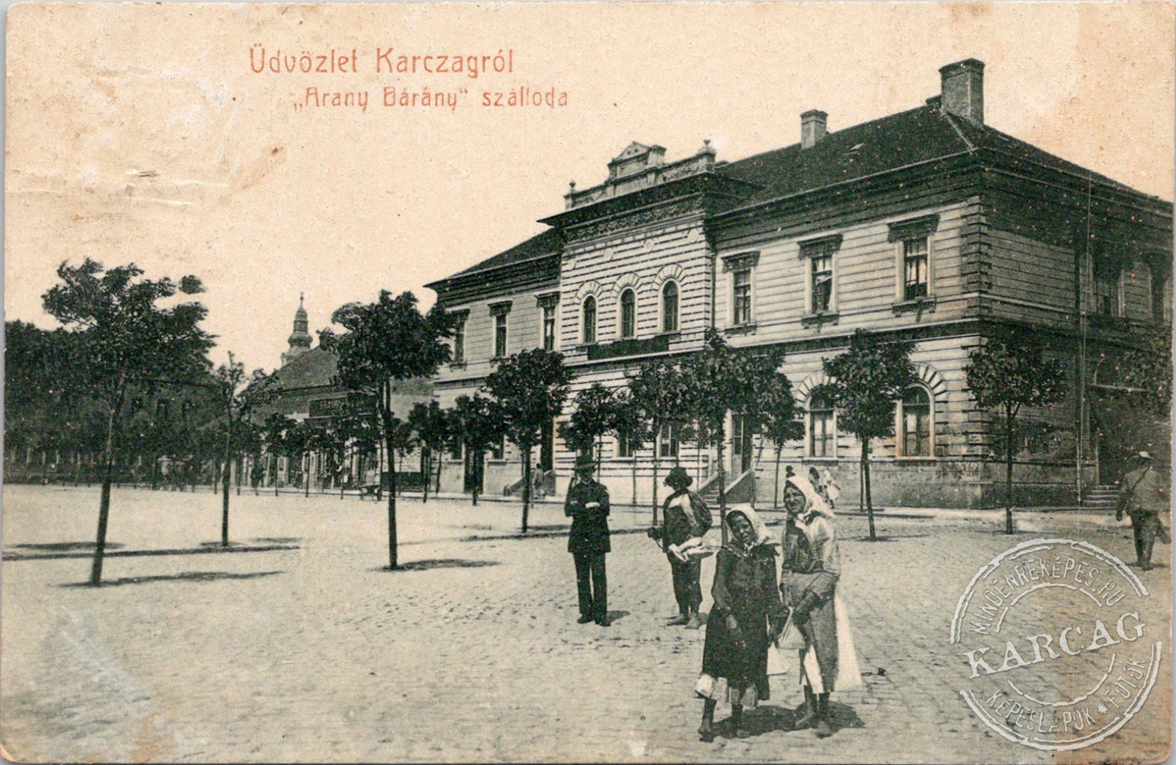 Üdvözlet Karczagról  "Arany Bárány" szálloda
