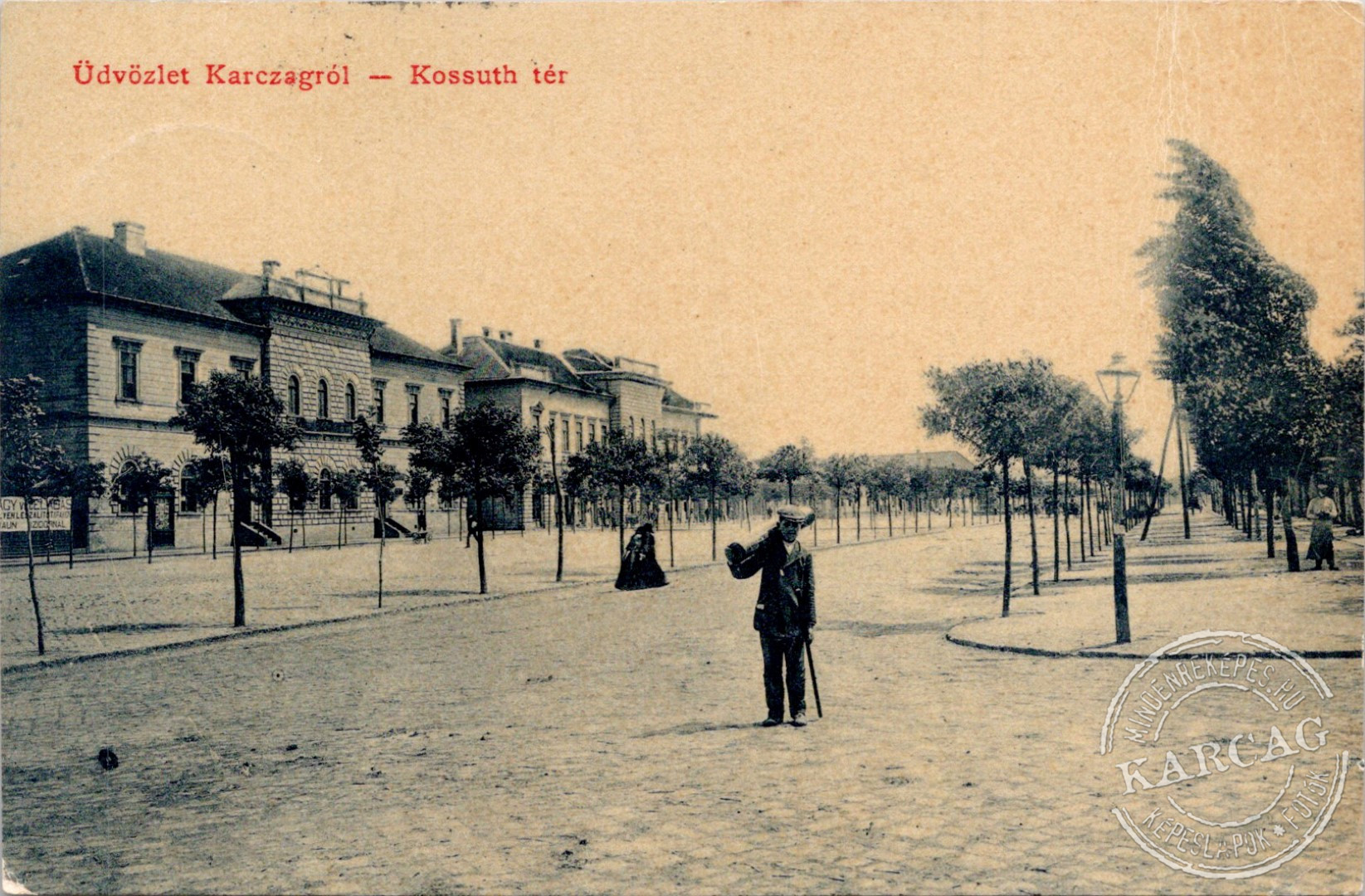 Üdvözlet Karczagról - Kossuth tér
