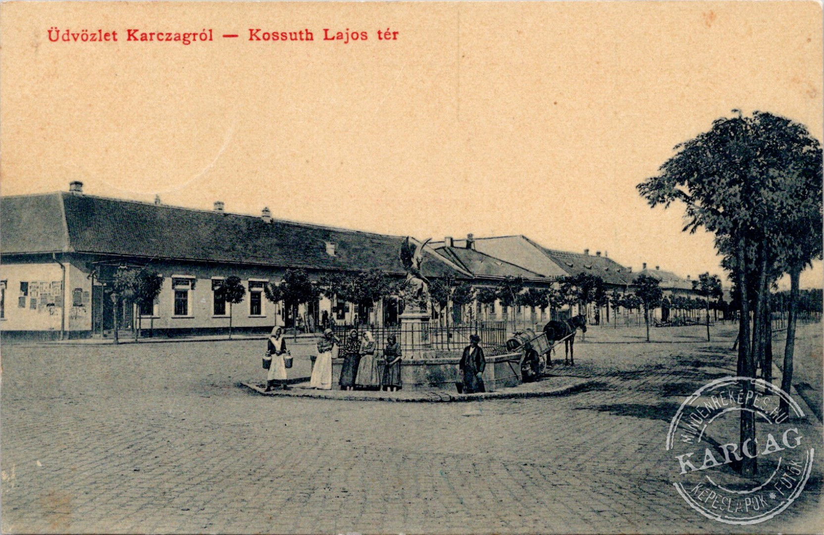 Üdvözlet Karczagról - Kossuth Lajos tér