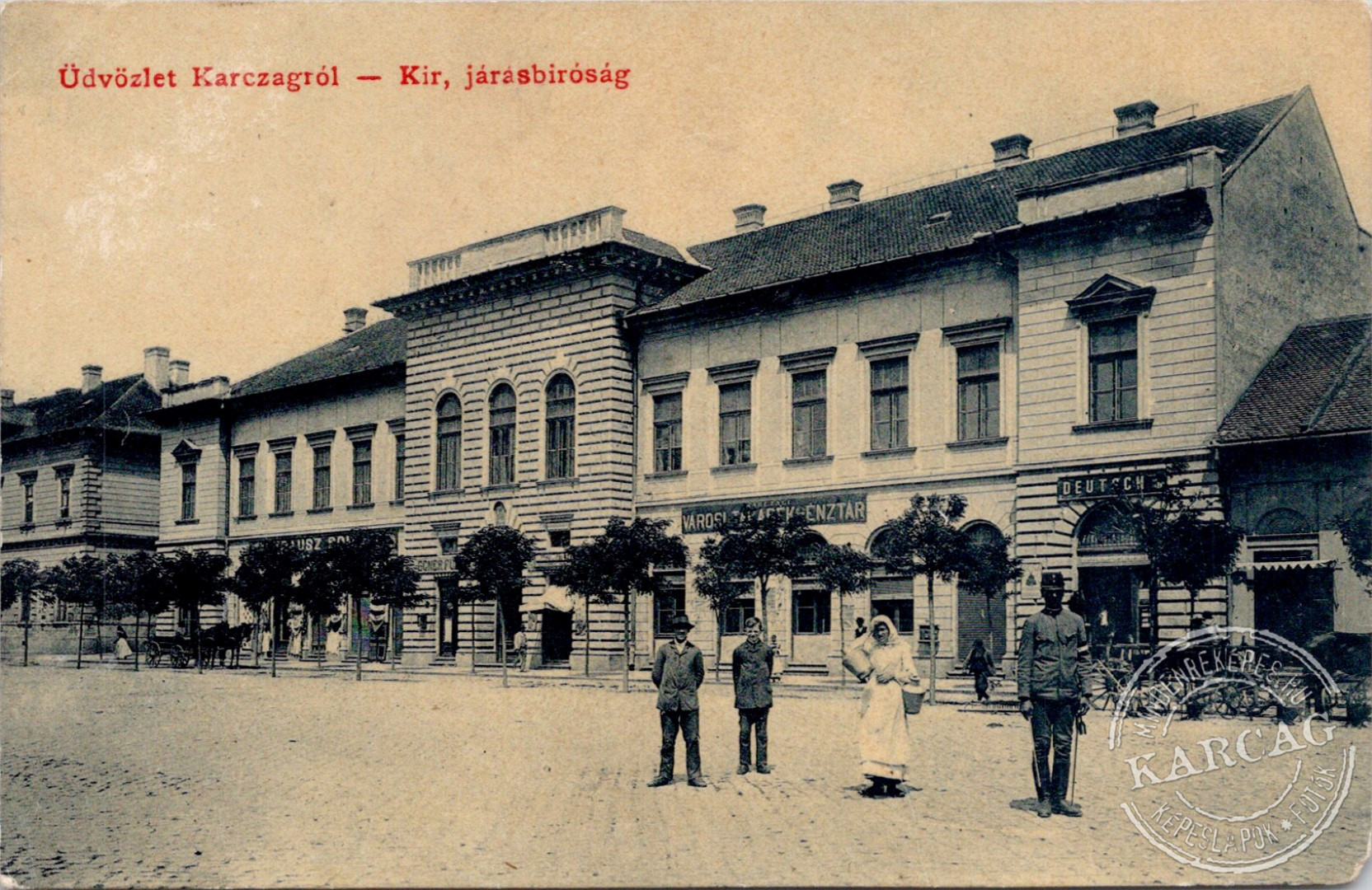 Üdvözlet Karczagról - Kir, járásbiróság