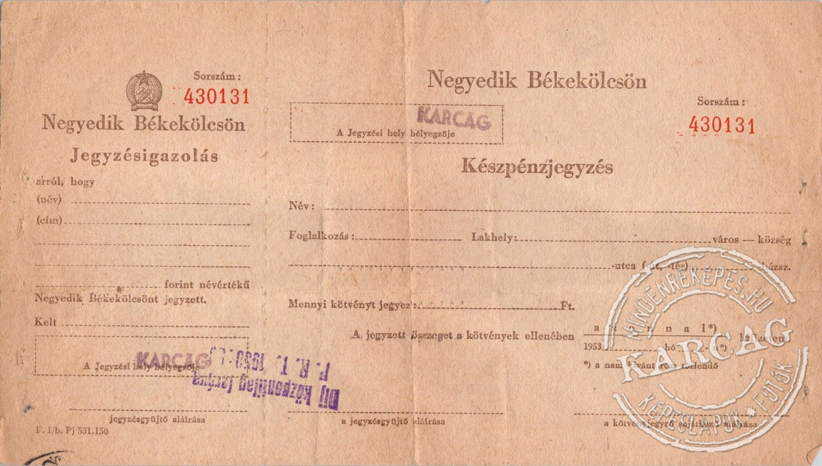 Negyedik Békekölcsön