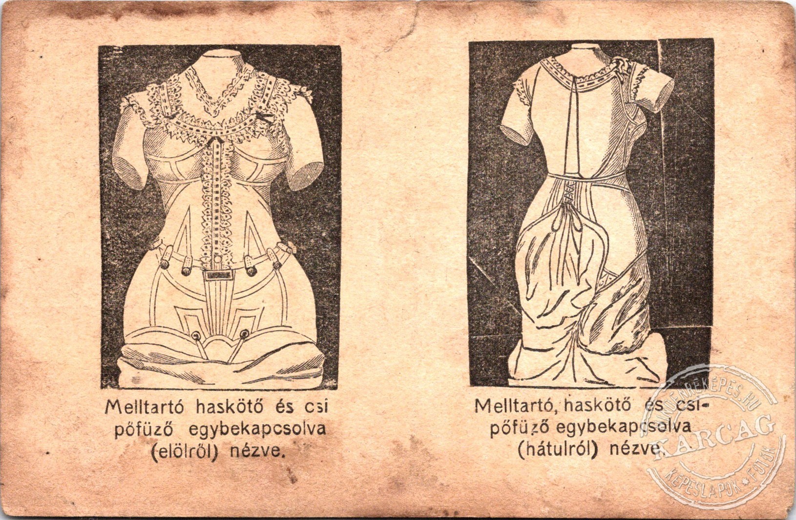 Csontos Istvánné melltartó, haskötő és csípőszorító készítő