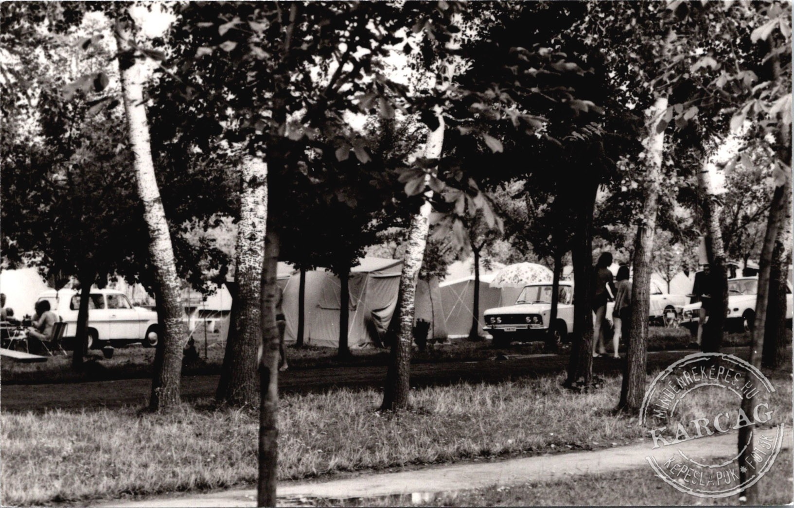Berekfürdő. Camping