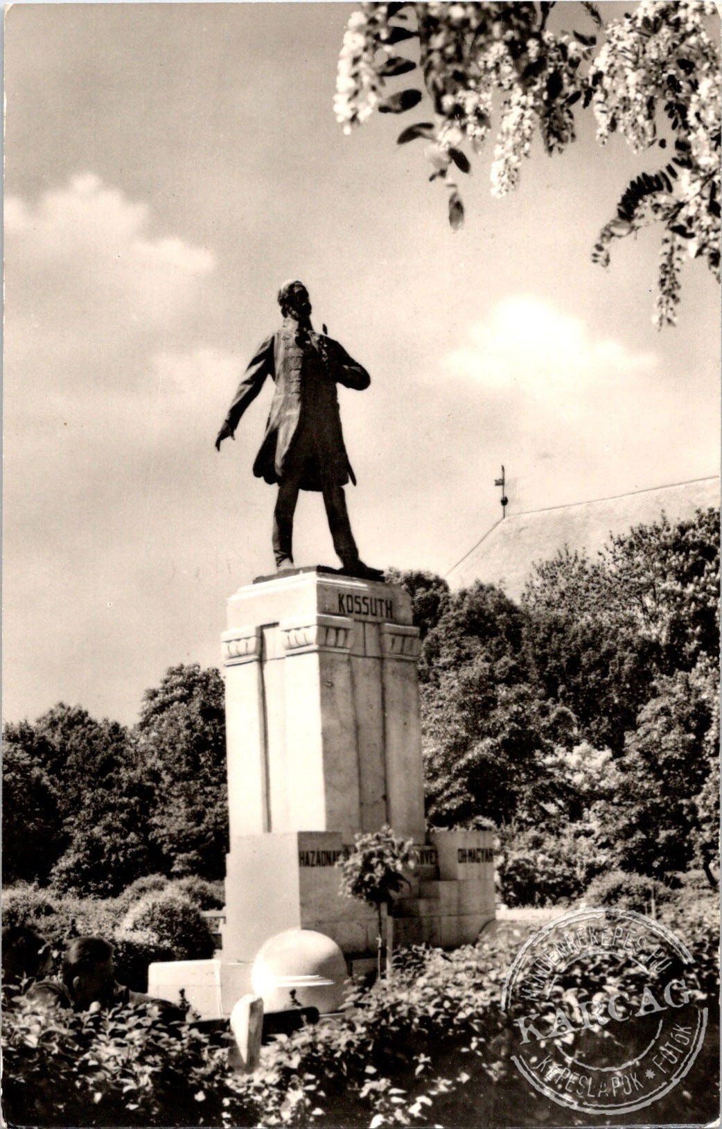 KARCAG Kossuth Lajos szobra. (Horvay János 1873-1944)